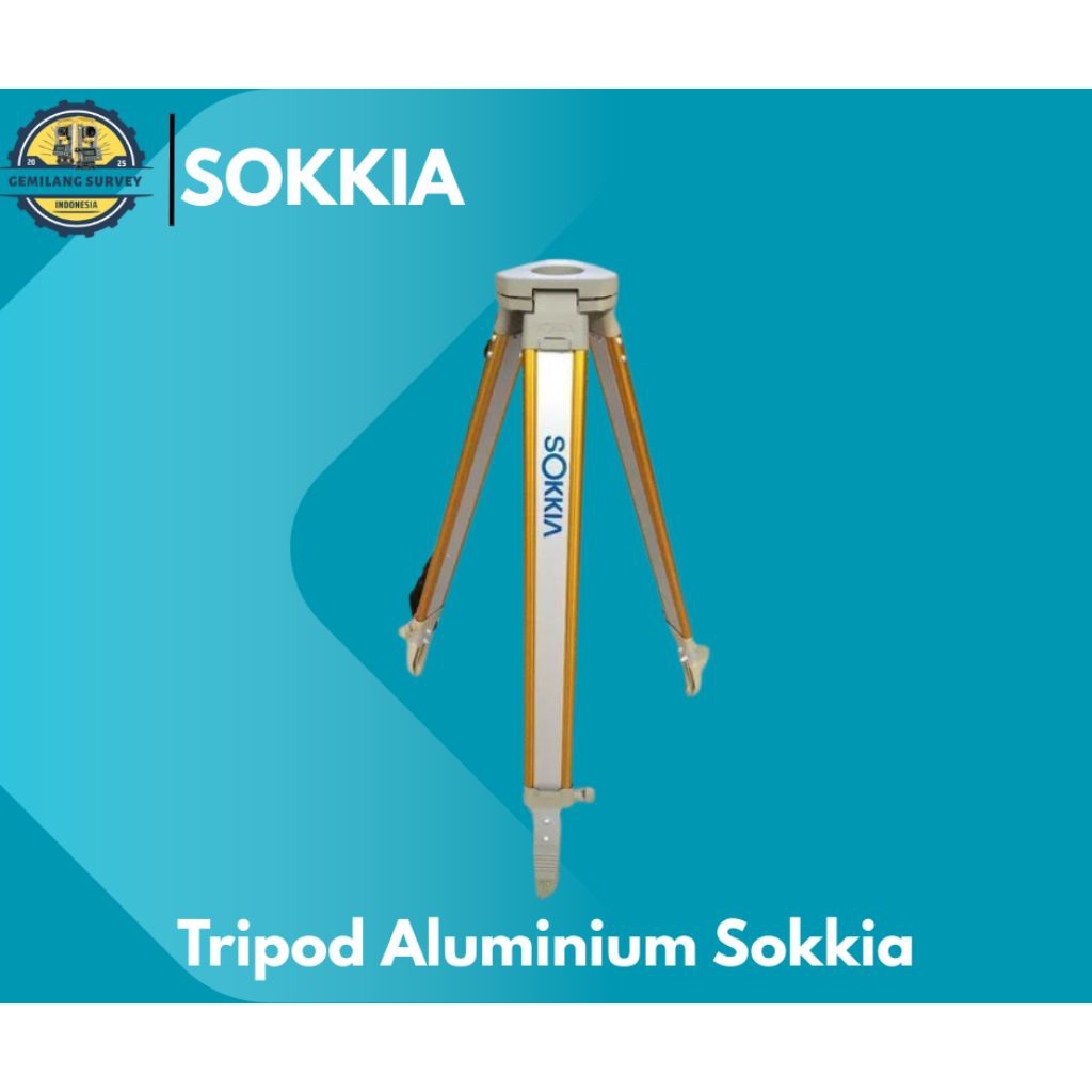 Tripod Aluminium Sokkia Untuk Total Station Sokkia