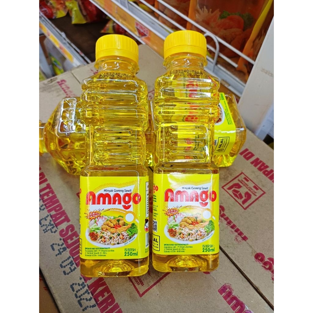 Minyak Goreng Amago/Minyak Sawit/Minyak Goreng kemasan botol/500ml/250ml
