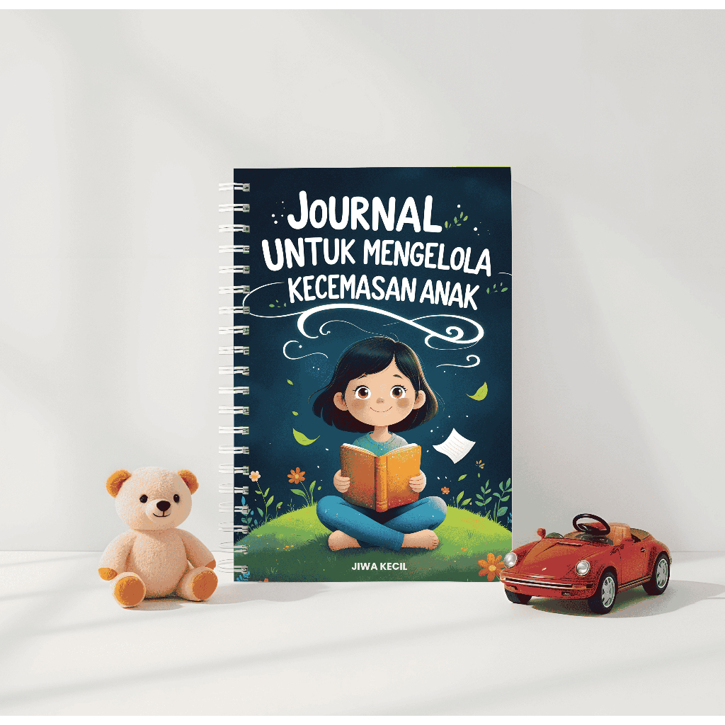 Buku Worksheet anak Jiwa Kecil, Buku aktivitas untuk mengelola rasa cemas anak
