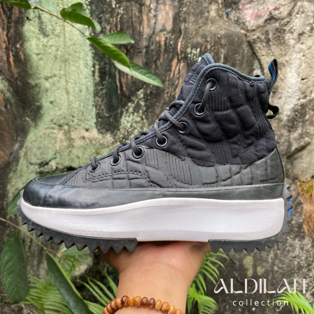 Converse Run Star Hike High 'Black' Size 38 (23.5cm) Second Original