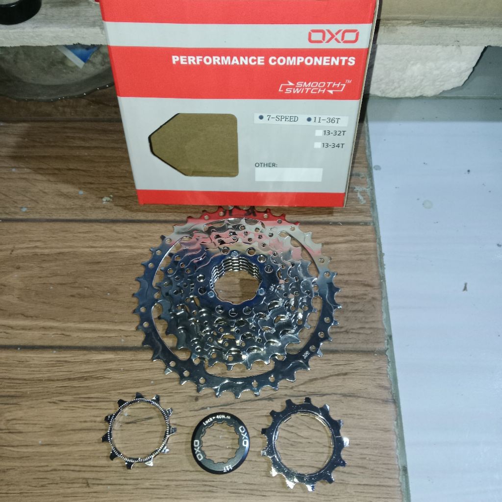 Sprocket OXO 7 Speed 11-36 T