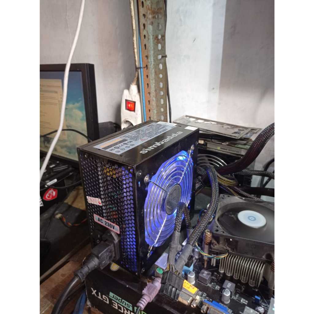 psu /power supply pure simbadda 450-500w kabel full