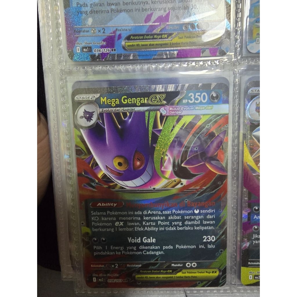 Mega Gengar Ex 058/103 MA2