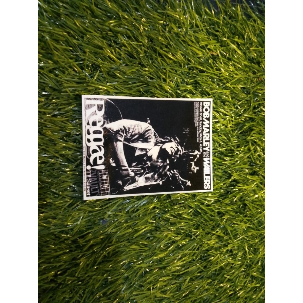 stiker vinyl bob marley