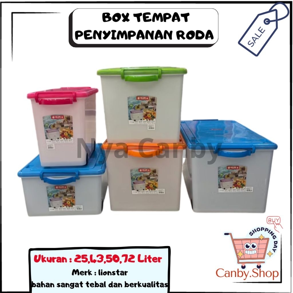 LION STAR - CONTAINER BOX VIGO LION STAR 25-43-50-72 LITER LION STAR