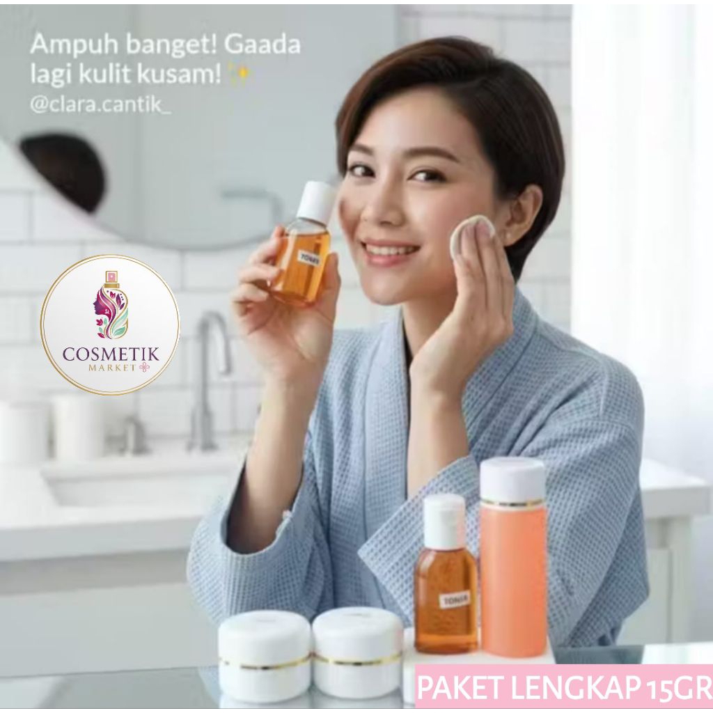 paket glowing skincare reguler asli hanasui