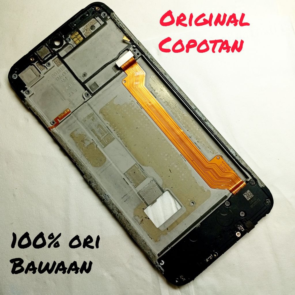 frame lcd komplit tatakan middle vivo y91c / y91 / y93 ori copotan