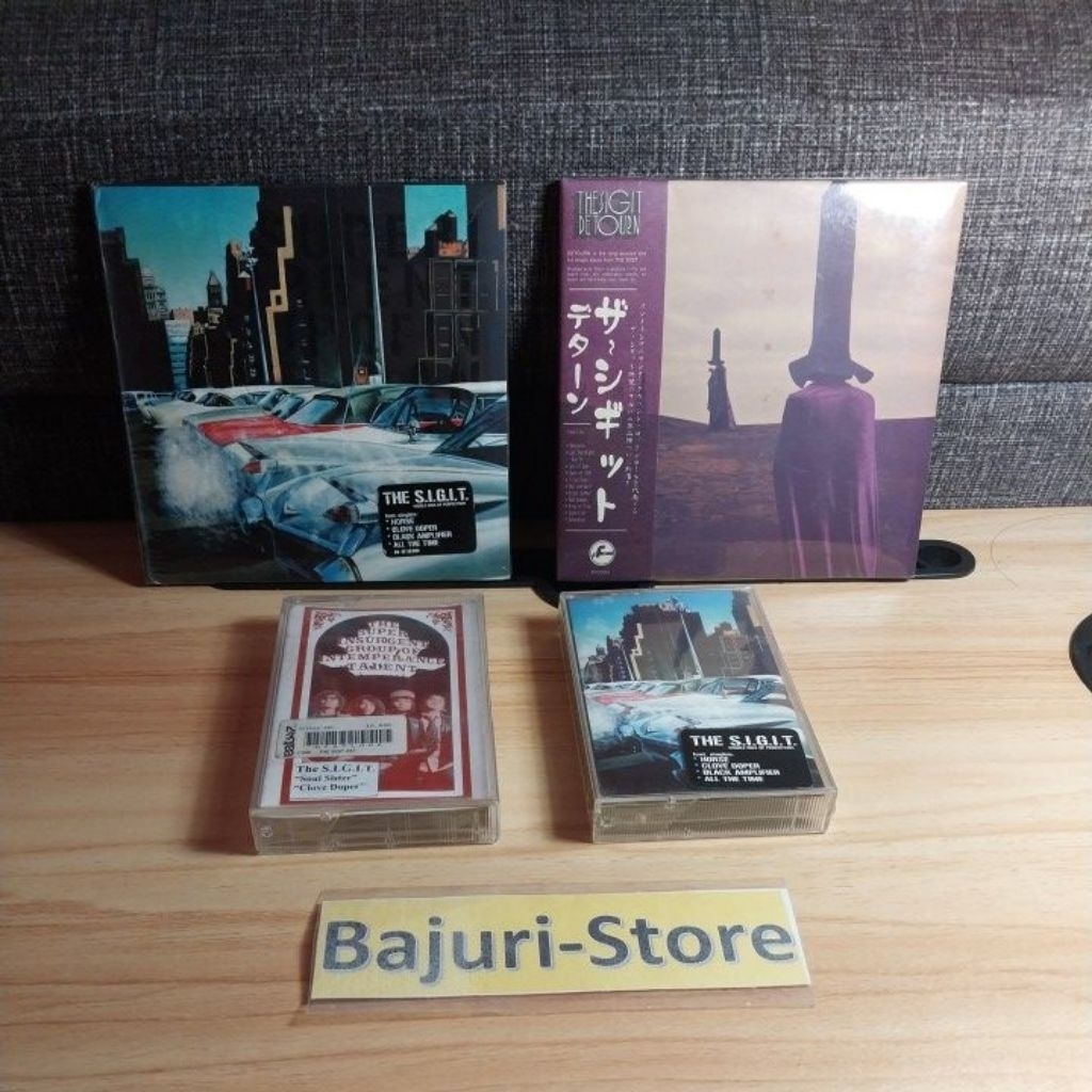 CD "The SIGIT" + Kaset Pita "The SIGIT"/Sepaket/Segel/Sealed/Original/Rare/Kolektor item