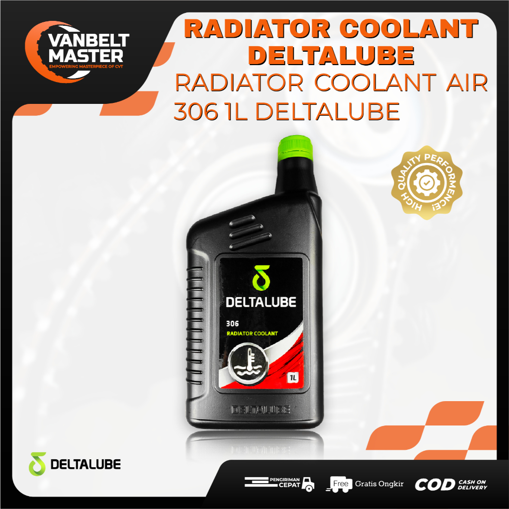 DELTALUBE Air Radiator Coolant Pendingin Motor Mobil 306 1L 1000ml