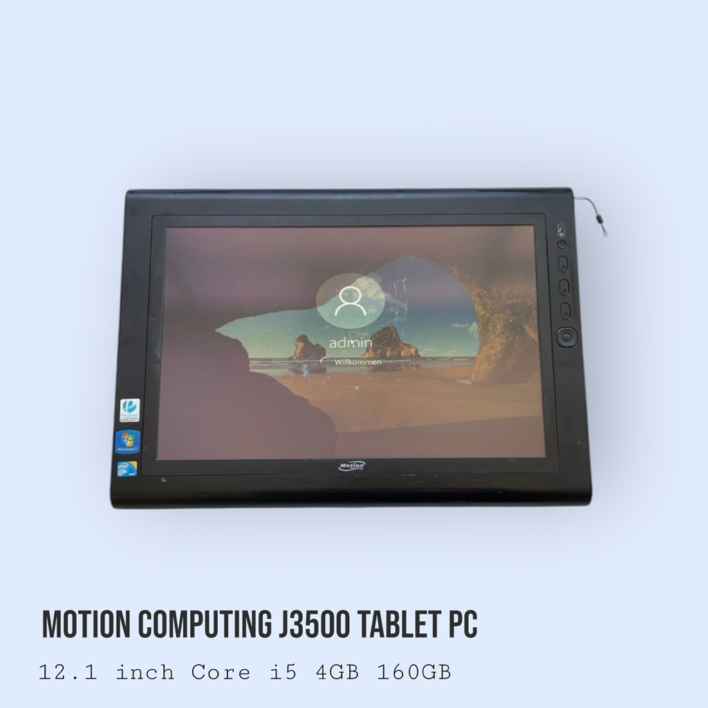 Motion Computing J3500 Tablet PC Core i5 4GB 160GB Layar 12.1 Inch Touchscreen Windows