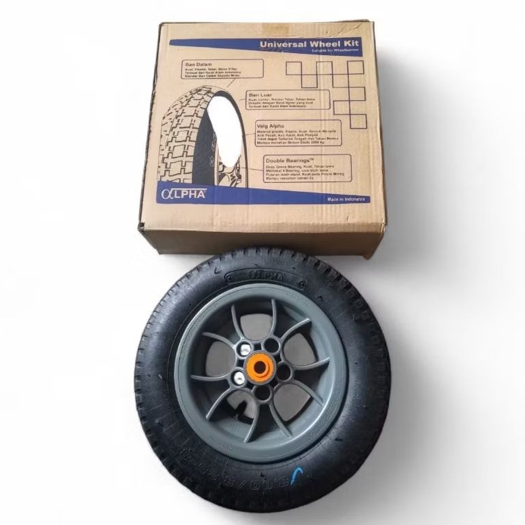 Veleg Gerobak Ban Hidup Gerobak Sorong Alpha PVC + Laher Nylon