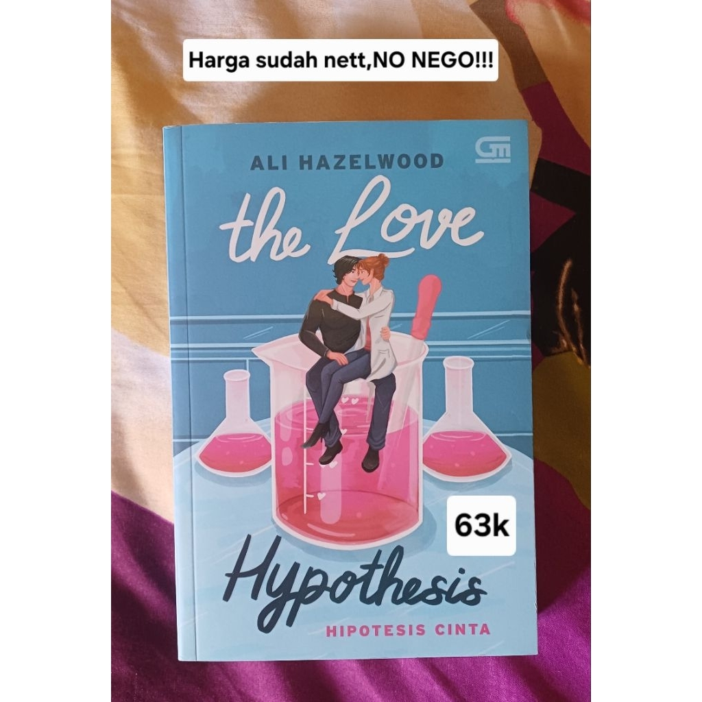 NOVEL ROMANCE PRELOVED HIPOTESIS CINTA THE LOVE HYPOTHESIS ALI HAZELWOOD