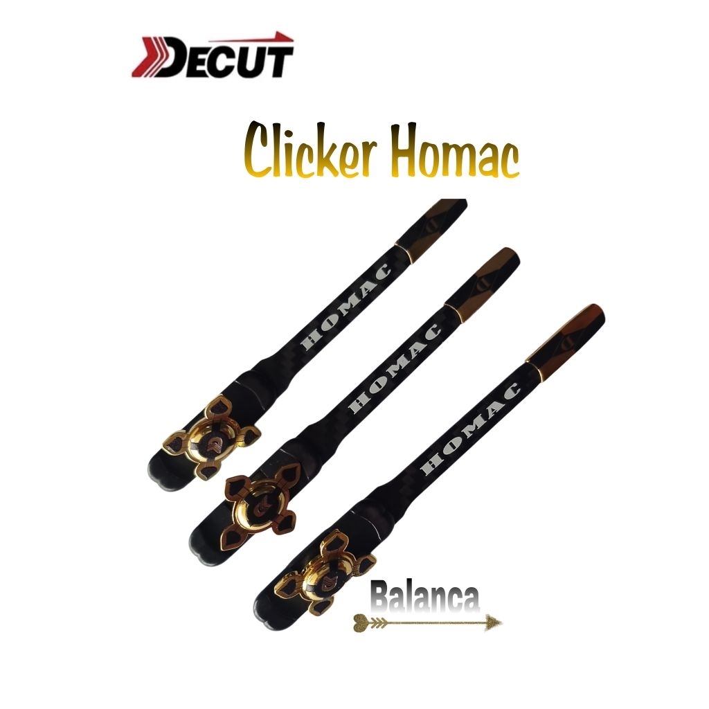 Clicker DECUT HOMAC - Clicker for Recurve Bow - Kliker Panahan - Olahraga Panahan