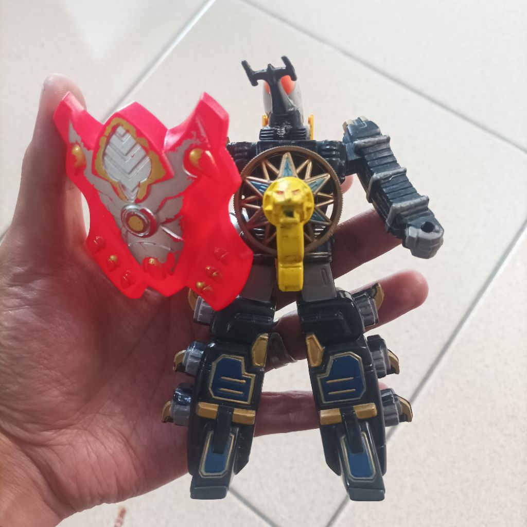 Robot Megazord Power Rangers Ninja Storm Upgrade Custom Mainan Action Figure