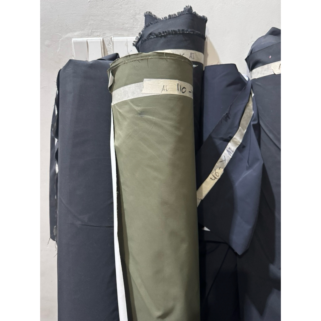 Kain taslan Waterproof  Coating Balon  Korea( Bahan Jacket Outdoor, Tent, Raincoat, DII
