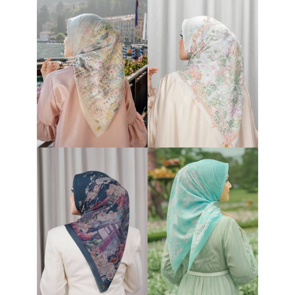 Preloved Original Buttonscarves (Frozen,Tuscany,Wonderland,The Yucca, My little Pony, The Palace, Ch