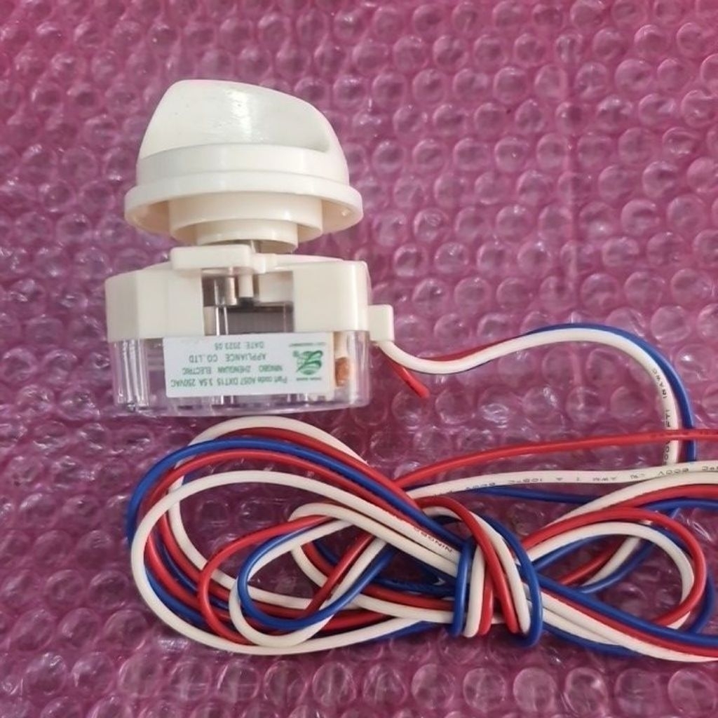 Timer pencuci 3 kabel DXT -15 + knop Original