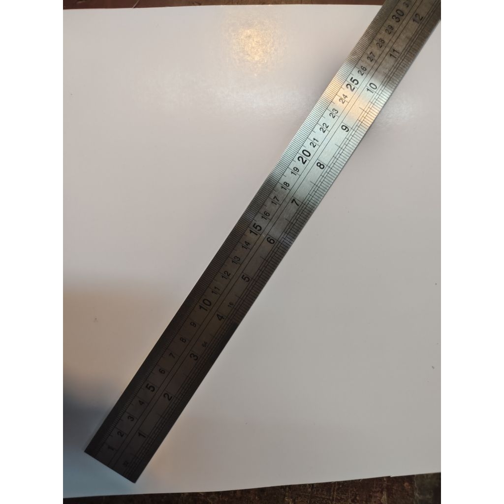 penggaris besi 60cm