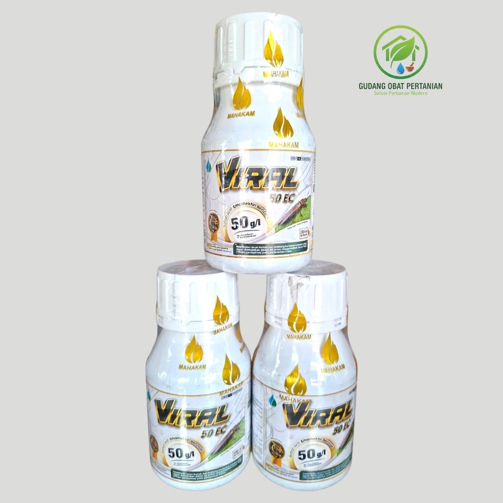 Insektisida VIRAL 50EC 250ML - Insektisida Ampuh Pengendali Hama Tanaman Cabai