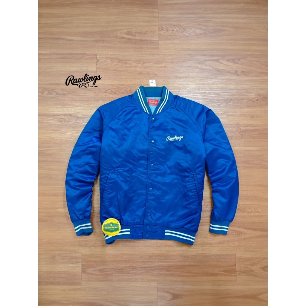 rawlings casual varsity jacket