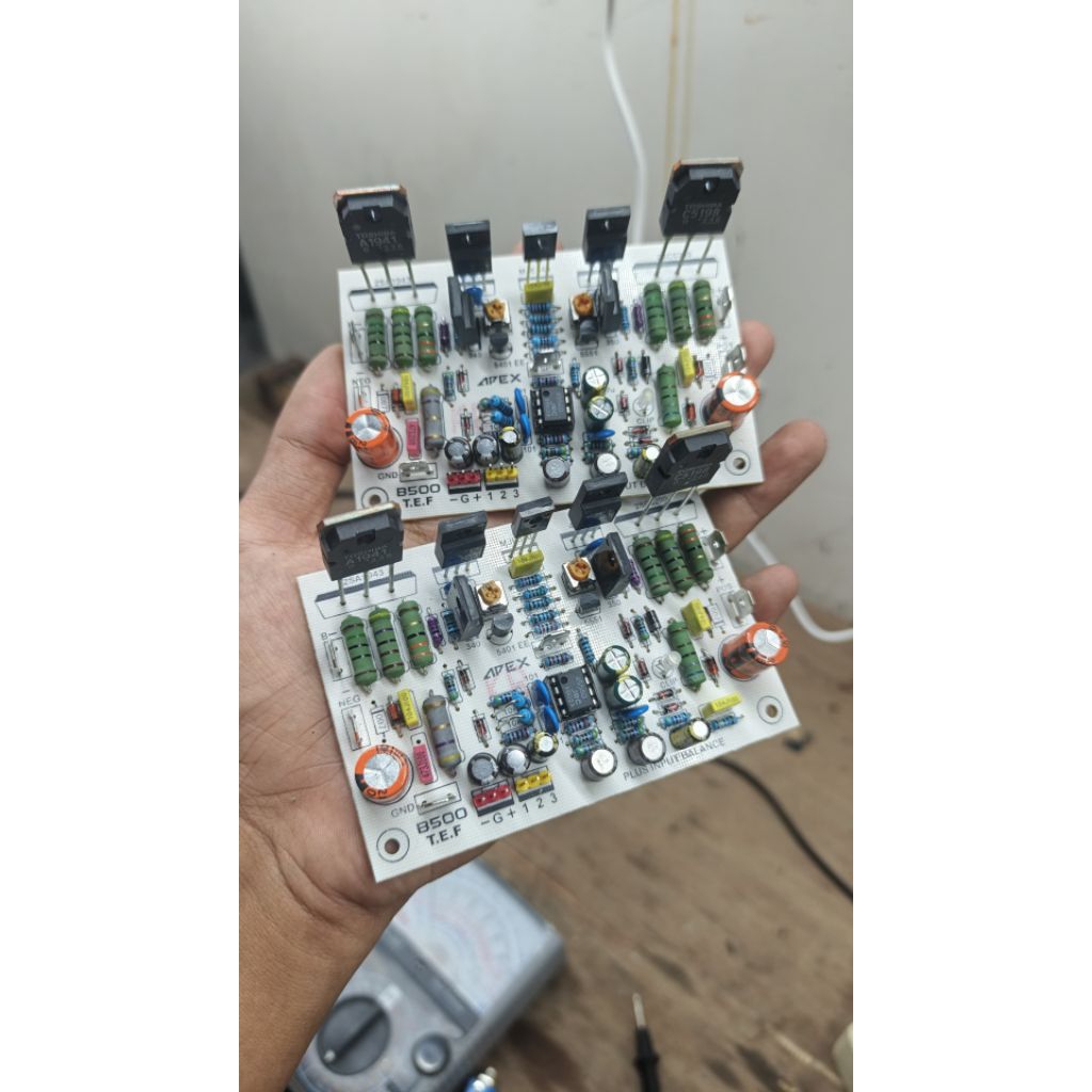 Apex B500 tef + input balance