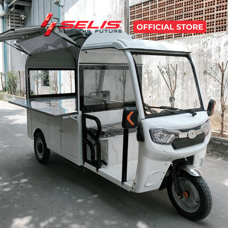 [Asli Bukan Mainan] SELIS - Sepeda Motor listrik New Food Truck ( Gerobak Listrik )