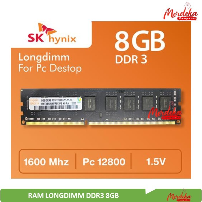 Ram PC Longdim DDR3 8GB Hynix
