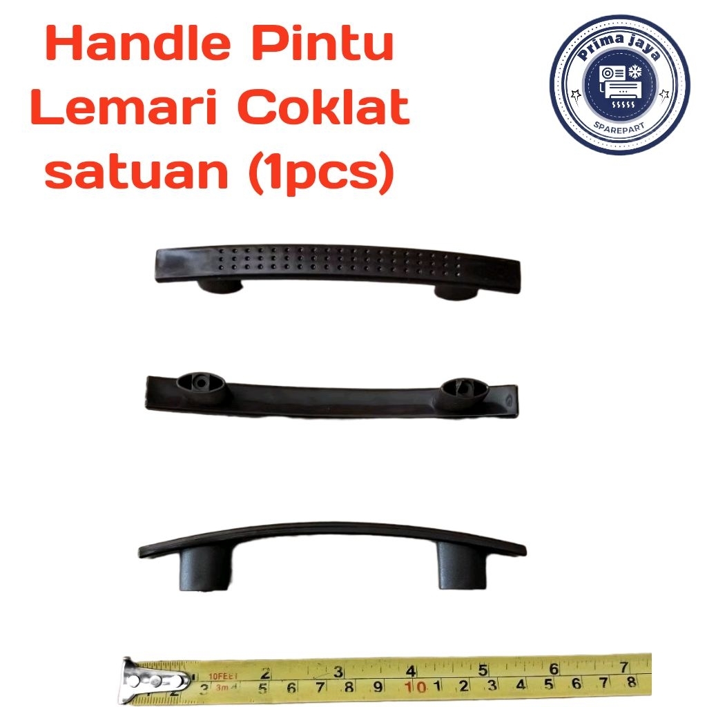 Handle pintu lemari laci Hendel laci dan pintu lemari Coklat 1pcs