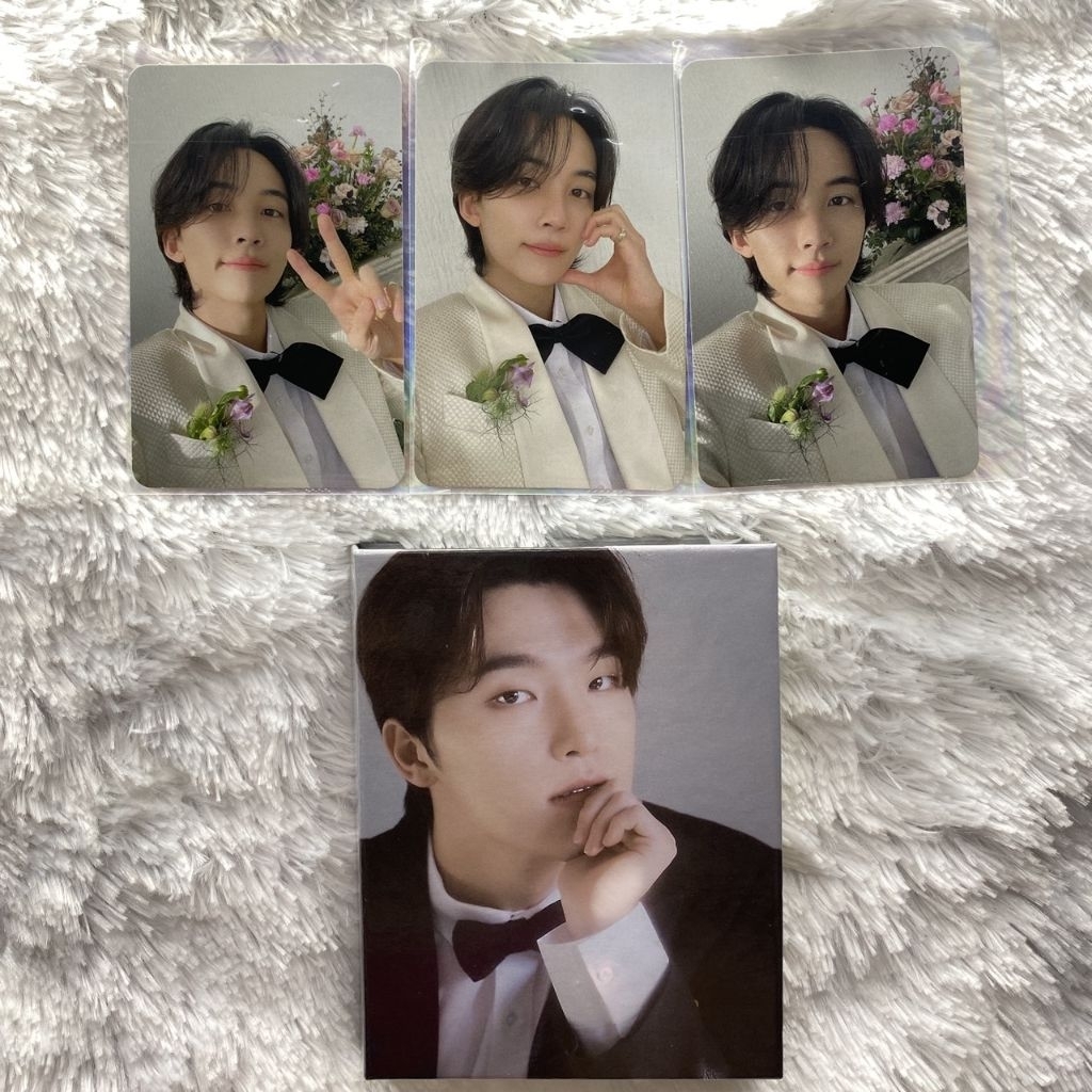 (READY STOCK- TAKE ALL) SEVENTEEN YOON JEONGHAN DINO FML CARVER BINDER PHOTOCARD PC