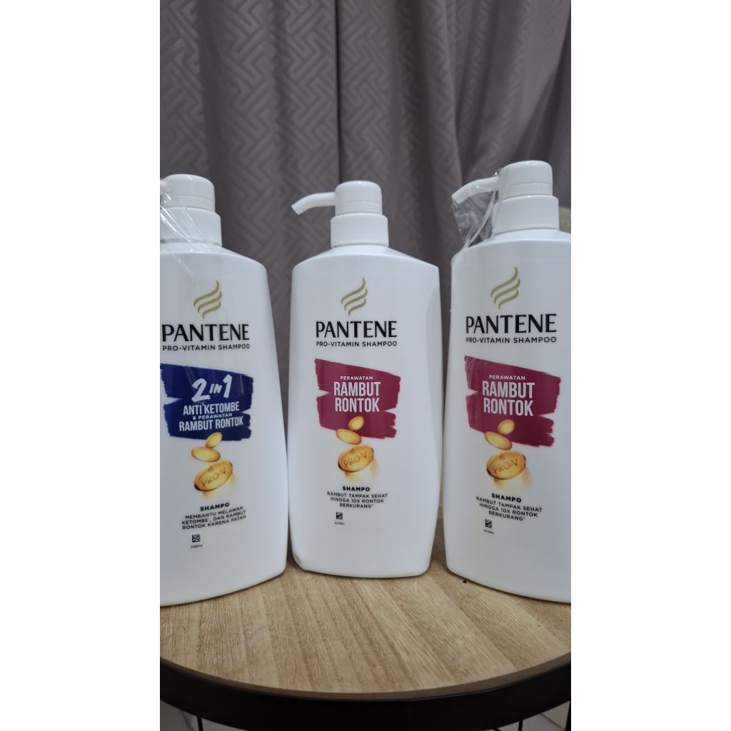 Pantene Shampoo Perawatan Rambut Rontok Pro-V  dan anti ketombe / Pantene Shampoo