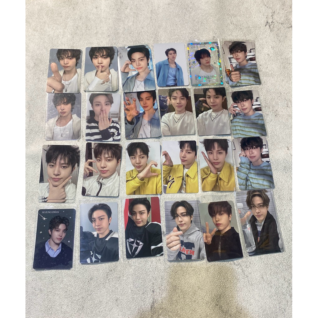 photocard junghwan treasure reboot, TMC, ohora, his, pola ygs