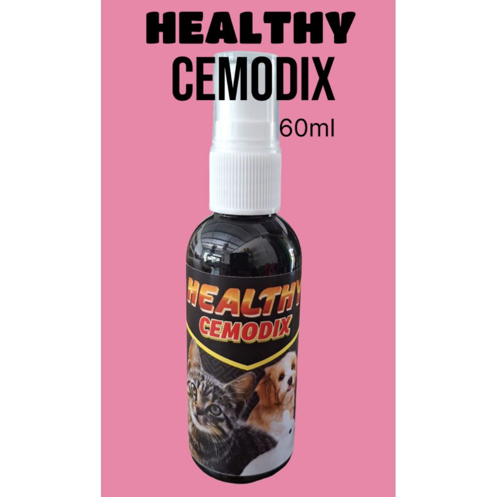 HEALTHY COMEDIX 60ml - Obat spray mengatasi scabies ,gatal-gatal  pada kucing ,anjing ,kelinci