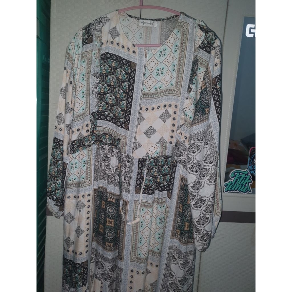 Gamis Motif Mayoutfit 2