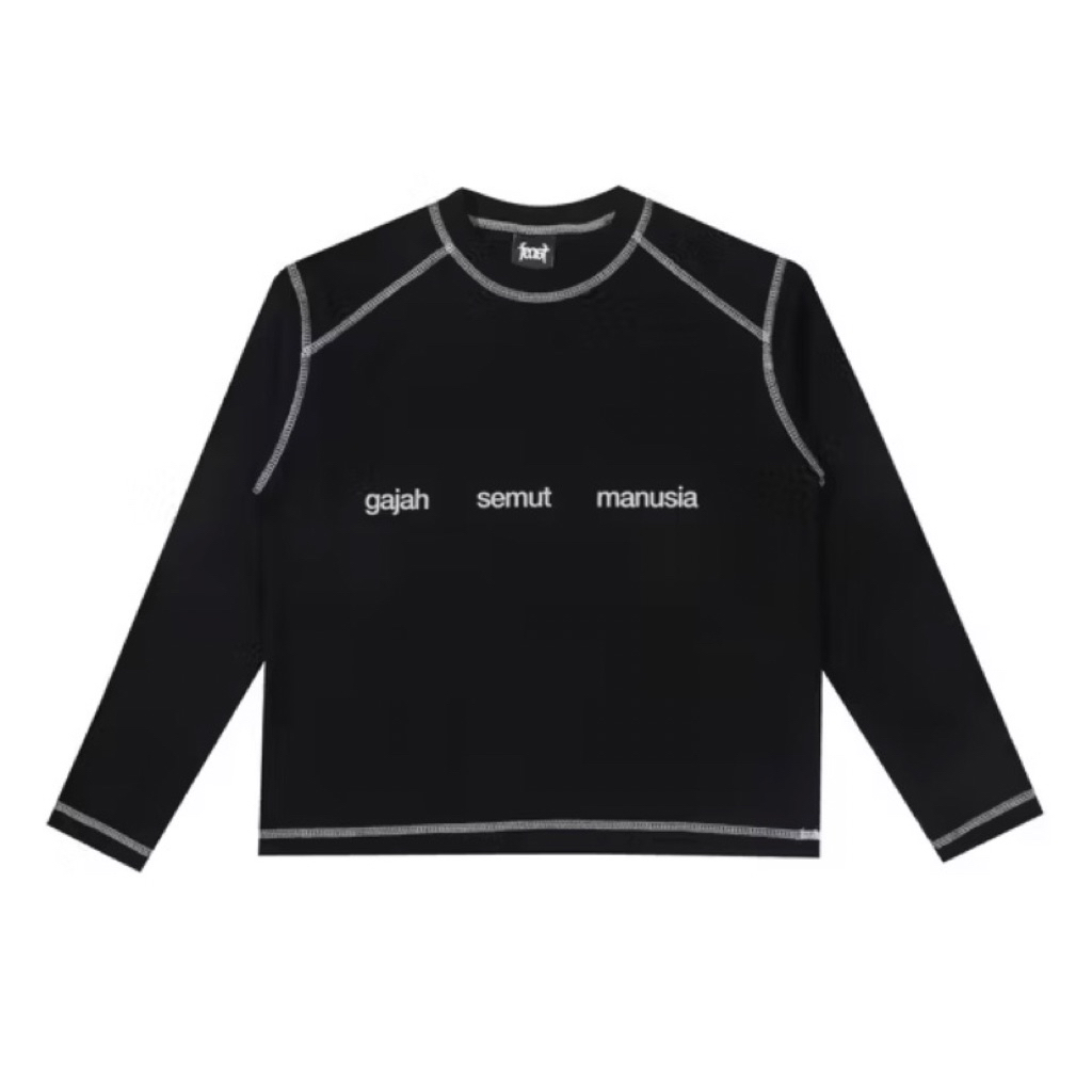 .Feast gajah semut manusia longsleeve crop OFFICIAL MERCH