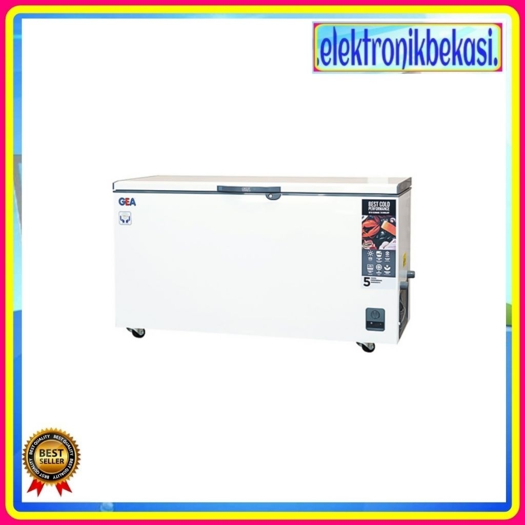 CHEST FREEZER GEA AB 506 R / BOX FREEZER GEA 420 LITER AB-506R / GEA AB506R FREEZER BOX 420 LITER