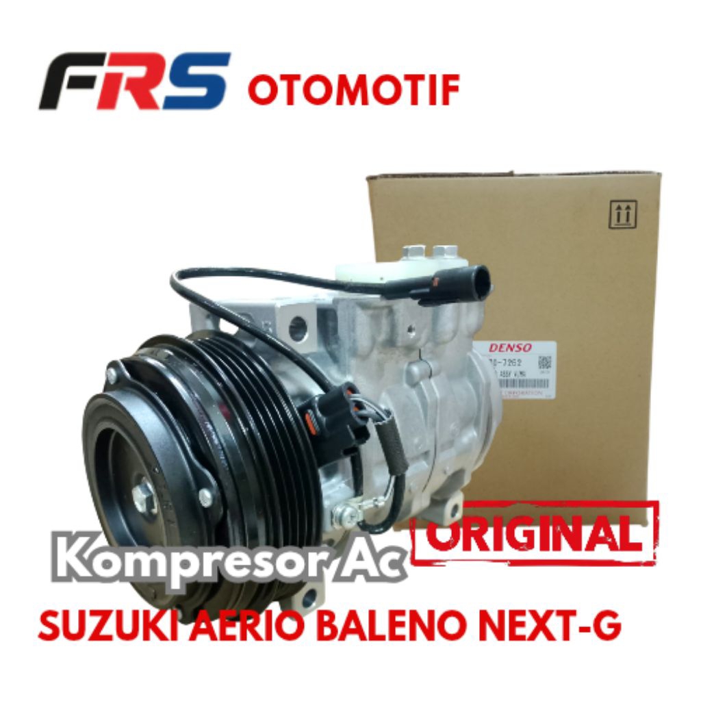 KOMPRESOR AC BALENO NEXT G AERIO COMPRESOR AC AERIO SUZUKI BALENO NEXT G ORIGINAL