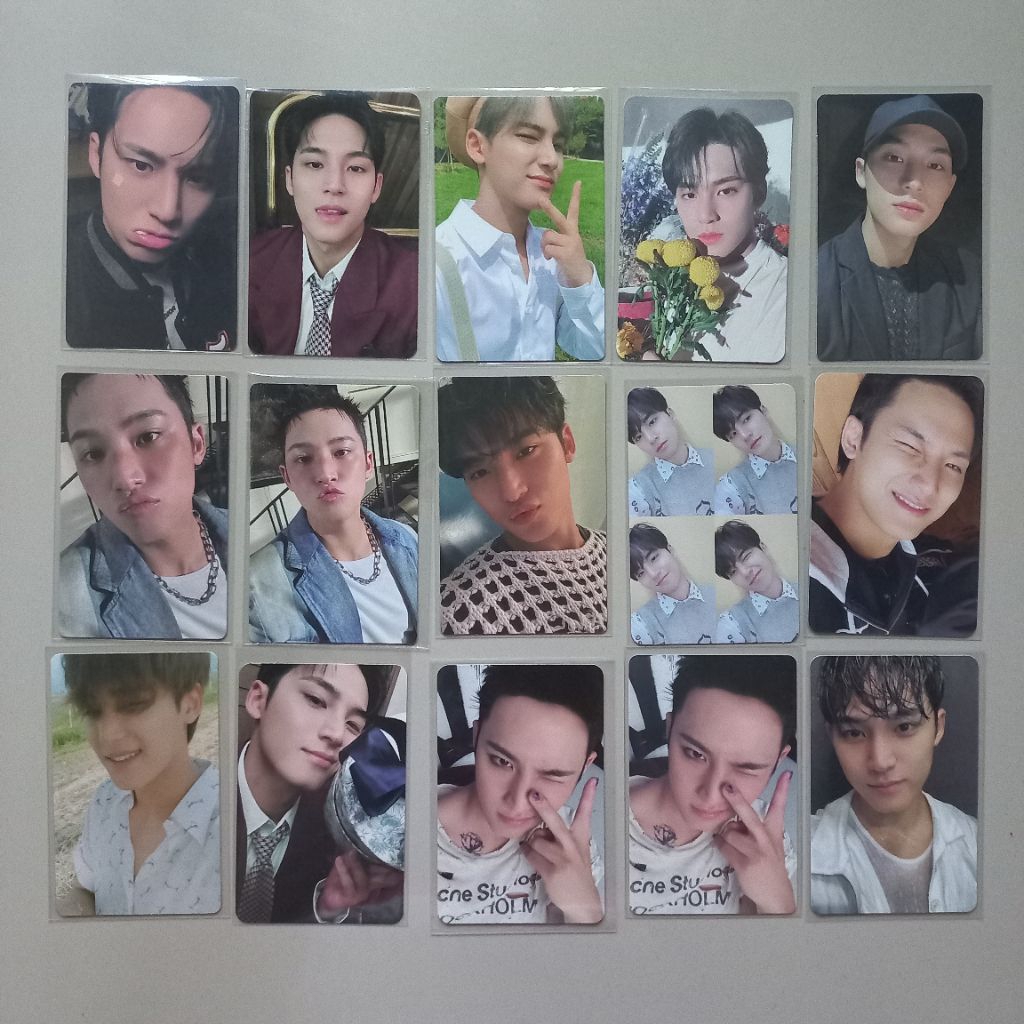 PHOTOCARD SEVENTEEN OFFICIAL || PC MINGYU attacca ld m2u dicon popcorn irh lucky draw hbd pob wv hbd