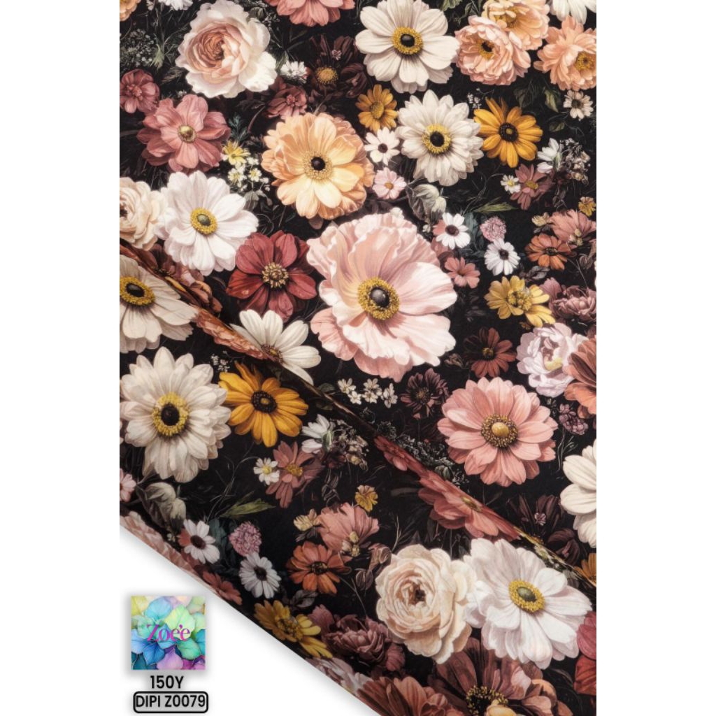 kain rayon motif premium grade A