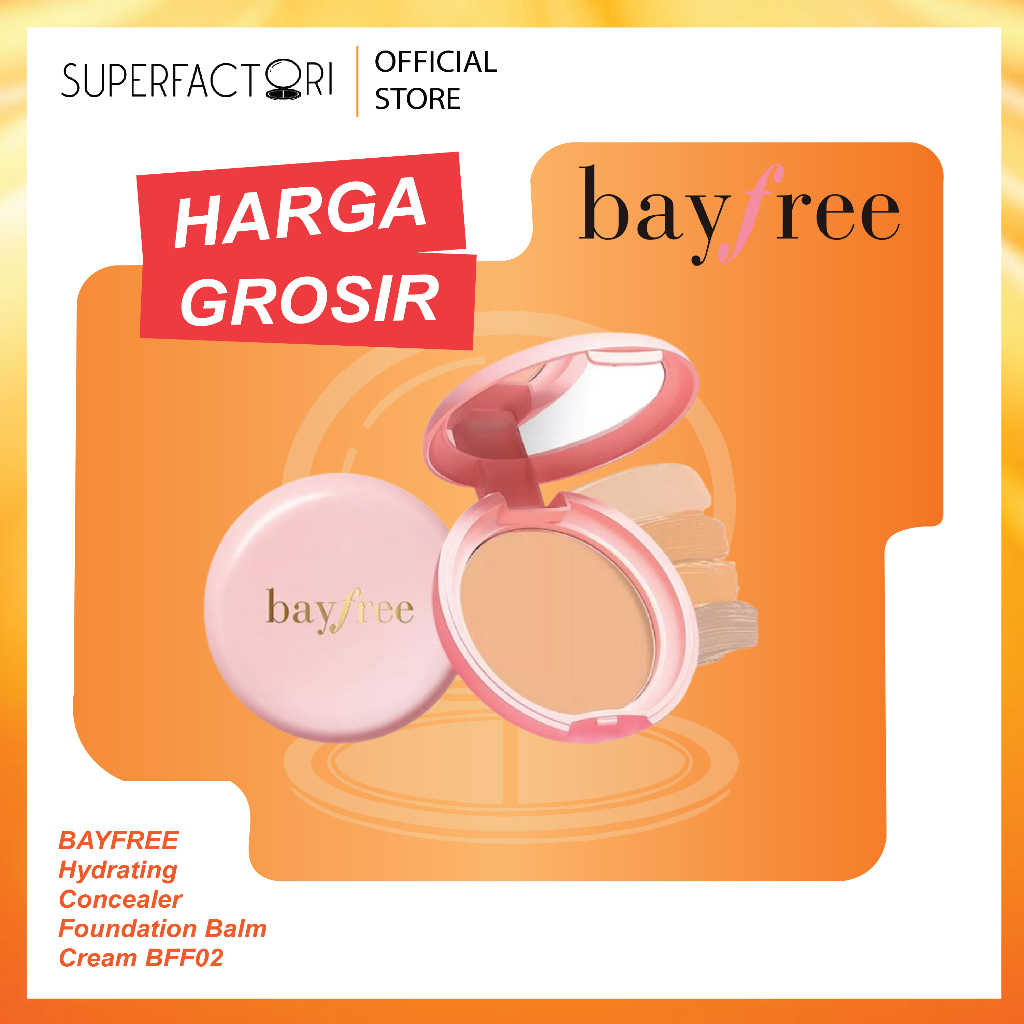 (READY STOCK) Kimuse Bayfree Hydrating Concealer Foundation Balm Cream BFF02