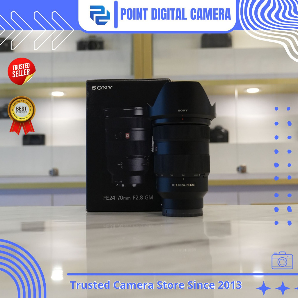 Lensa Sony FE 24-70mm 24-70 mm f2.8 f/2.8 GM G Master