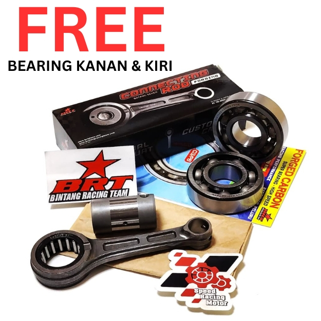 CONROD STANG SEHER FORGED BRT MIO KARBU MIO OLD NEW SPORTY SMILE KARBURATOR Super Forged Forging Con