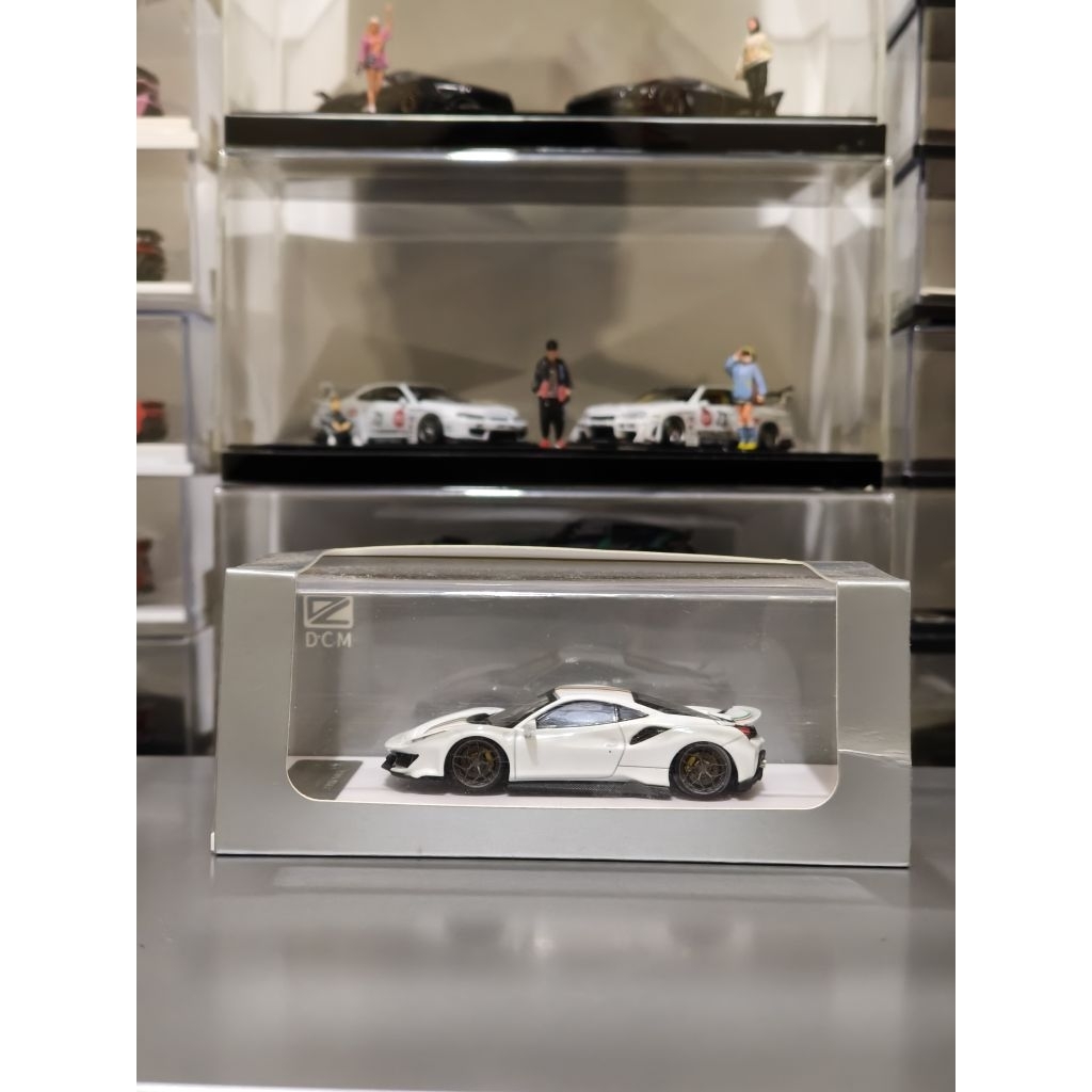 DCM FERRARI 488 PISTA NOVITEC White