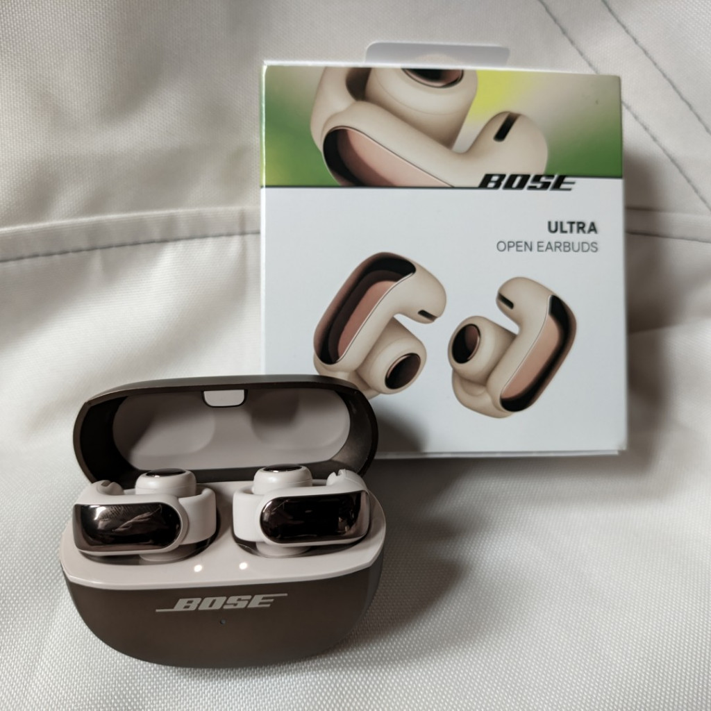 TWS/OWS Bose Ultra Open Earbuds Driftwood Sand Second Original