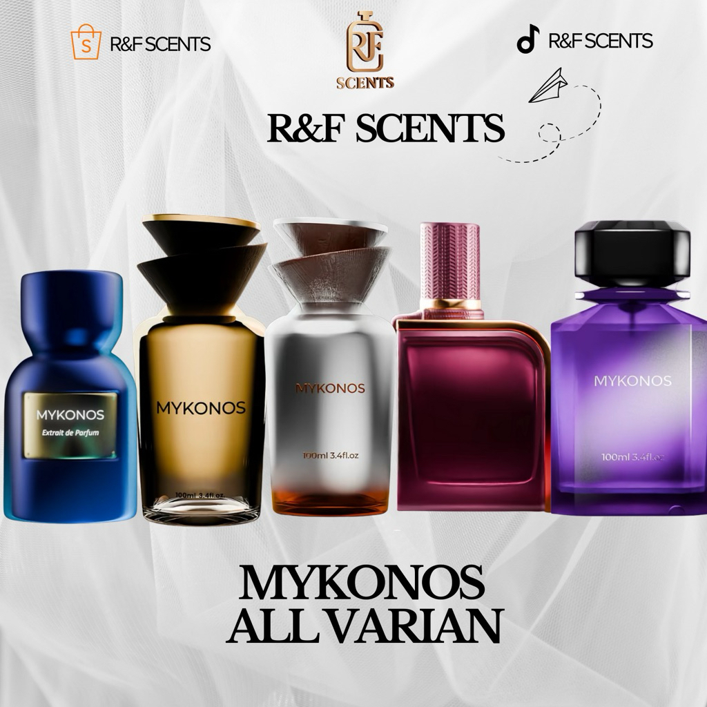 Mykonos Monaco Royale 100ml, Mykonos Penthouse100ml, Mykonos Reflection 100ml