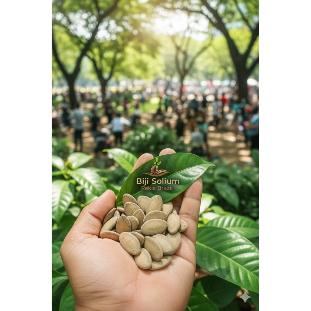 biji solobium pakis brazil  original kmasan saset