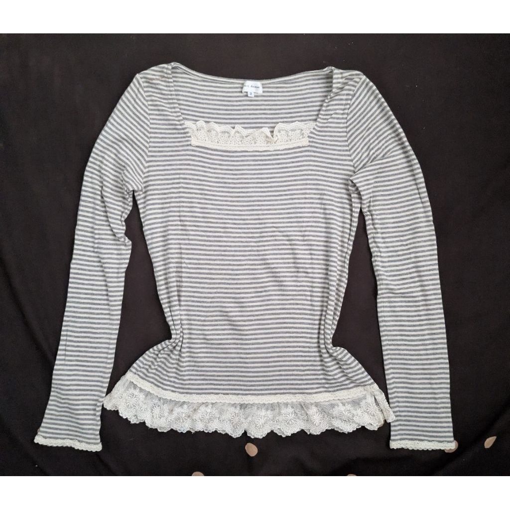 Preloved Coquette Gothic Mori Kei Top