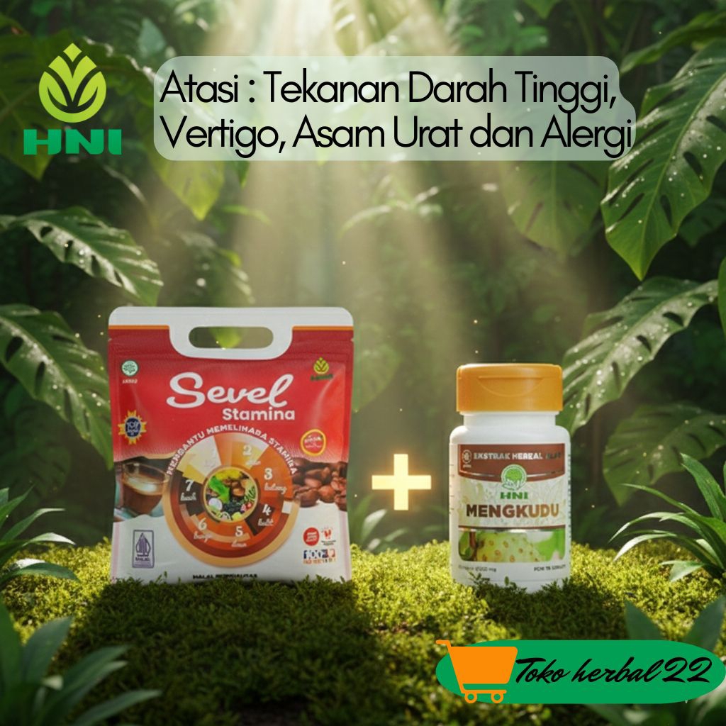 Sinergi Kopi Sevel & Mengkudu HNI: Solusi Alami Tekanan Darah Tinggi, Vertigo, Asam Urat, Alergi | B