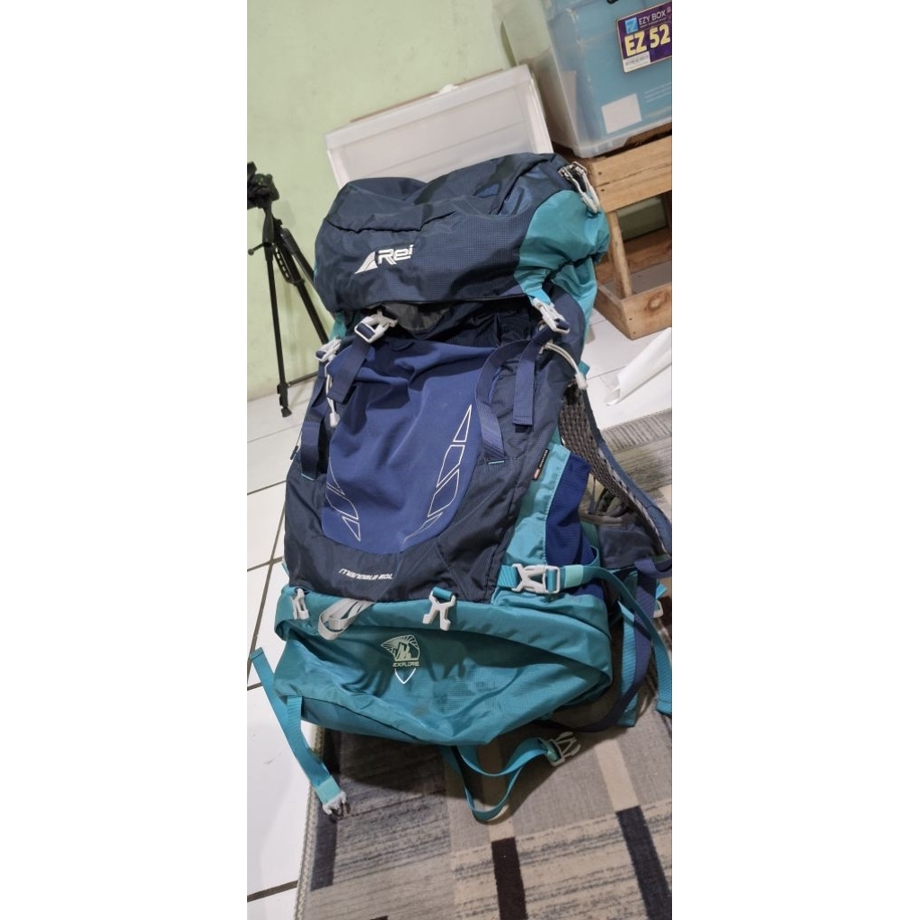 Tas Carrier Outdoor Arei Mandala 60 Liter Bekas