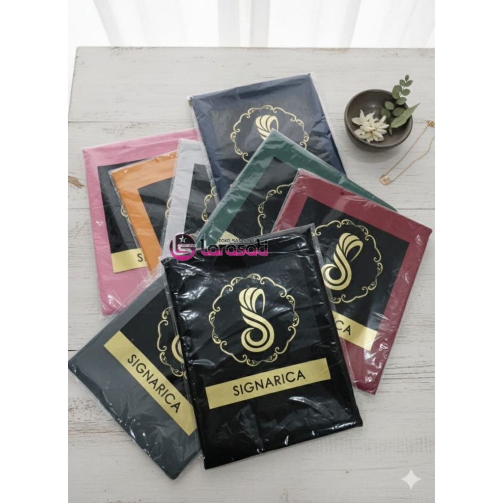 Hijab Segiempat SIGNARICA Crepe Laser Cut