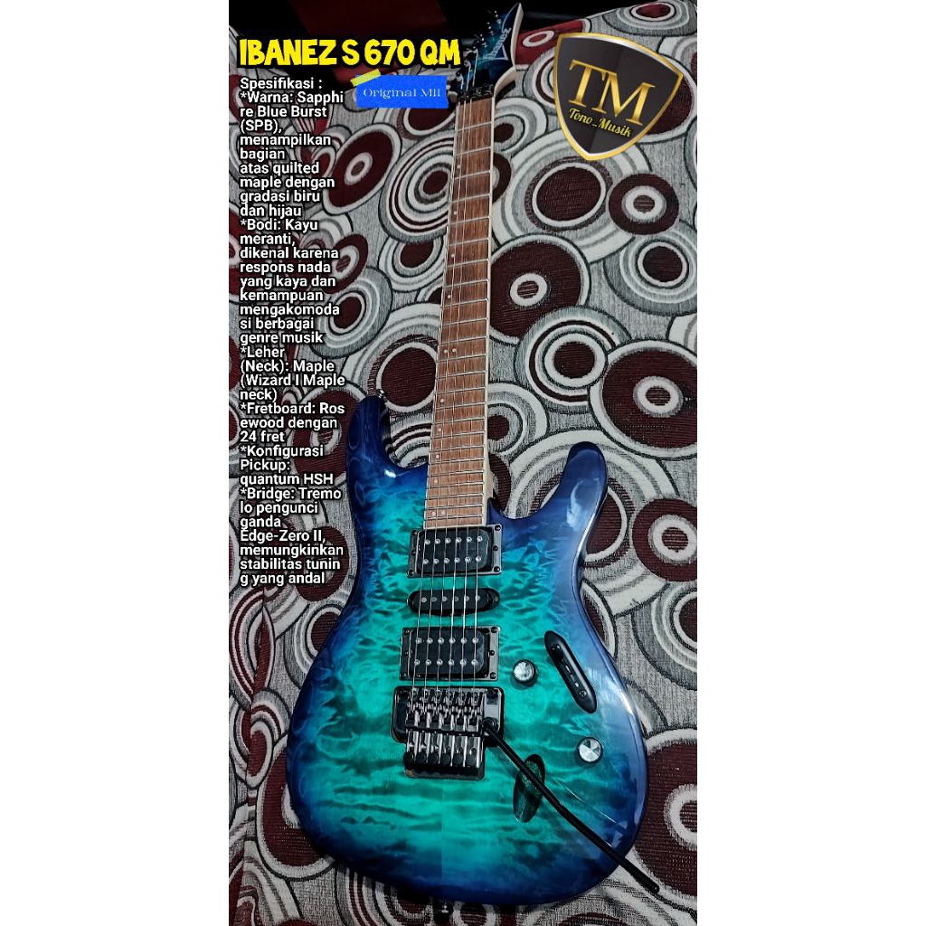 Ibanez S670 QM